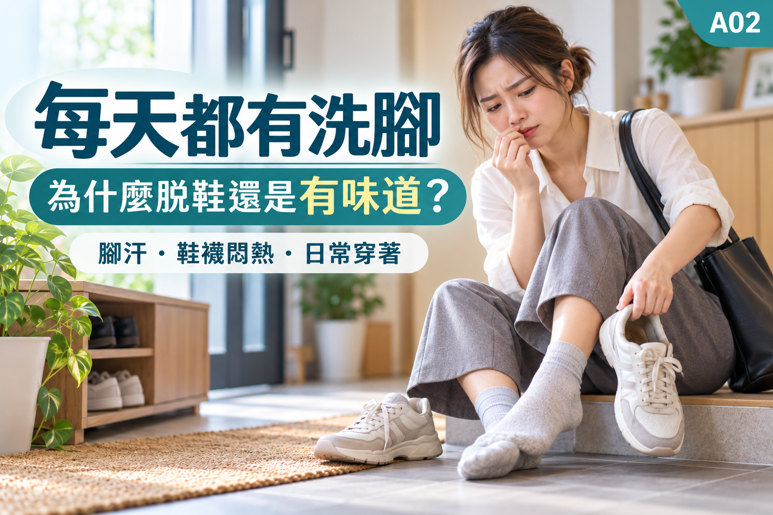 每天洗腳為什麼還有味道