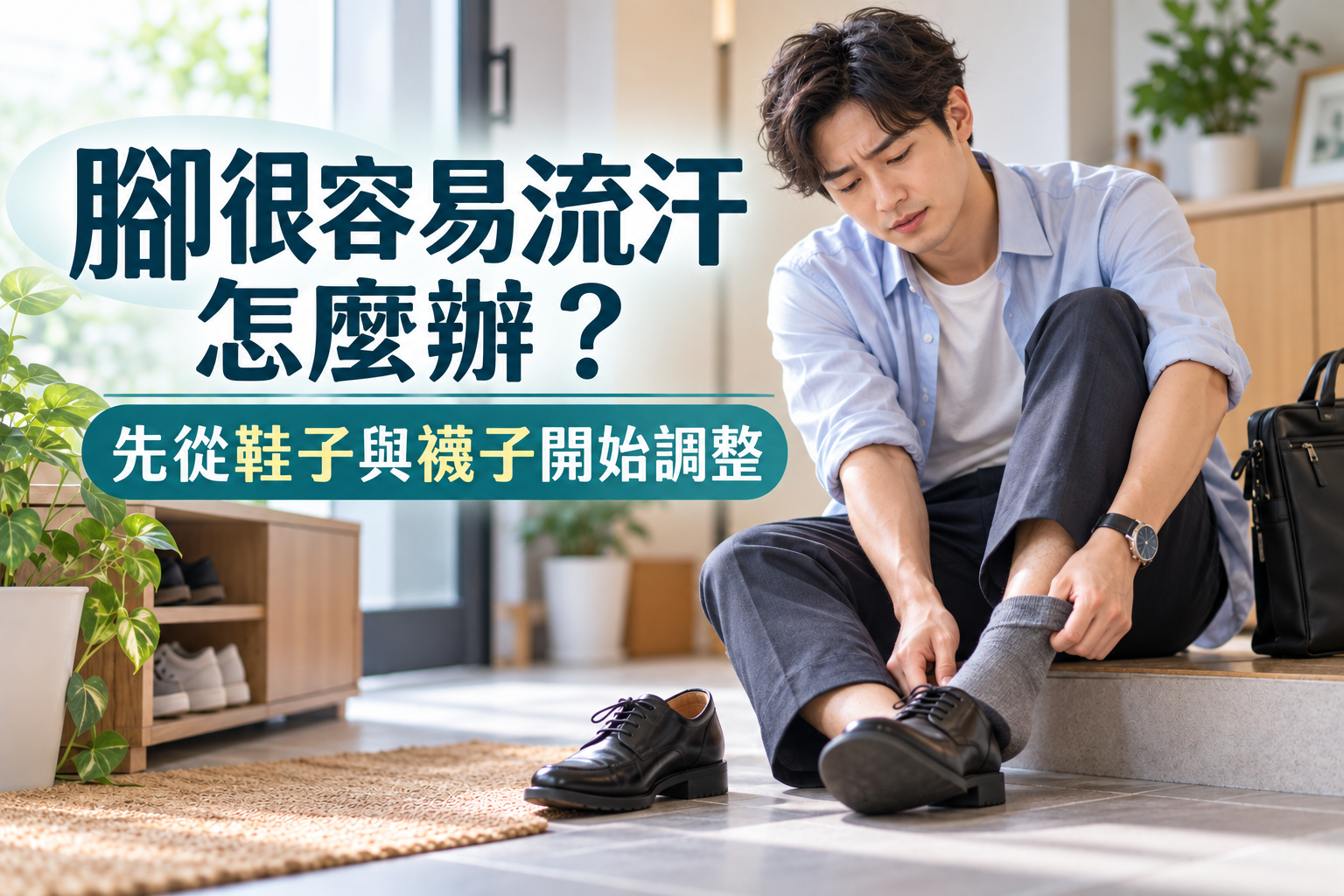 腳很容易流汗怎麼辦