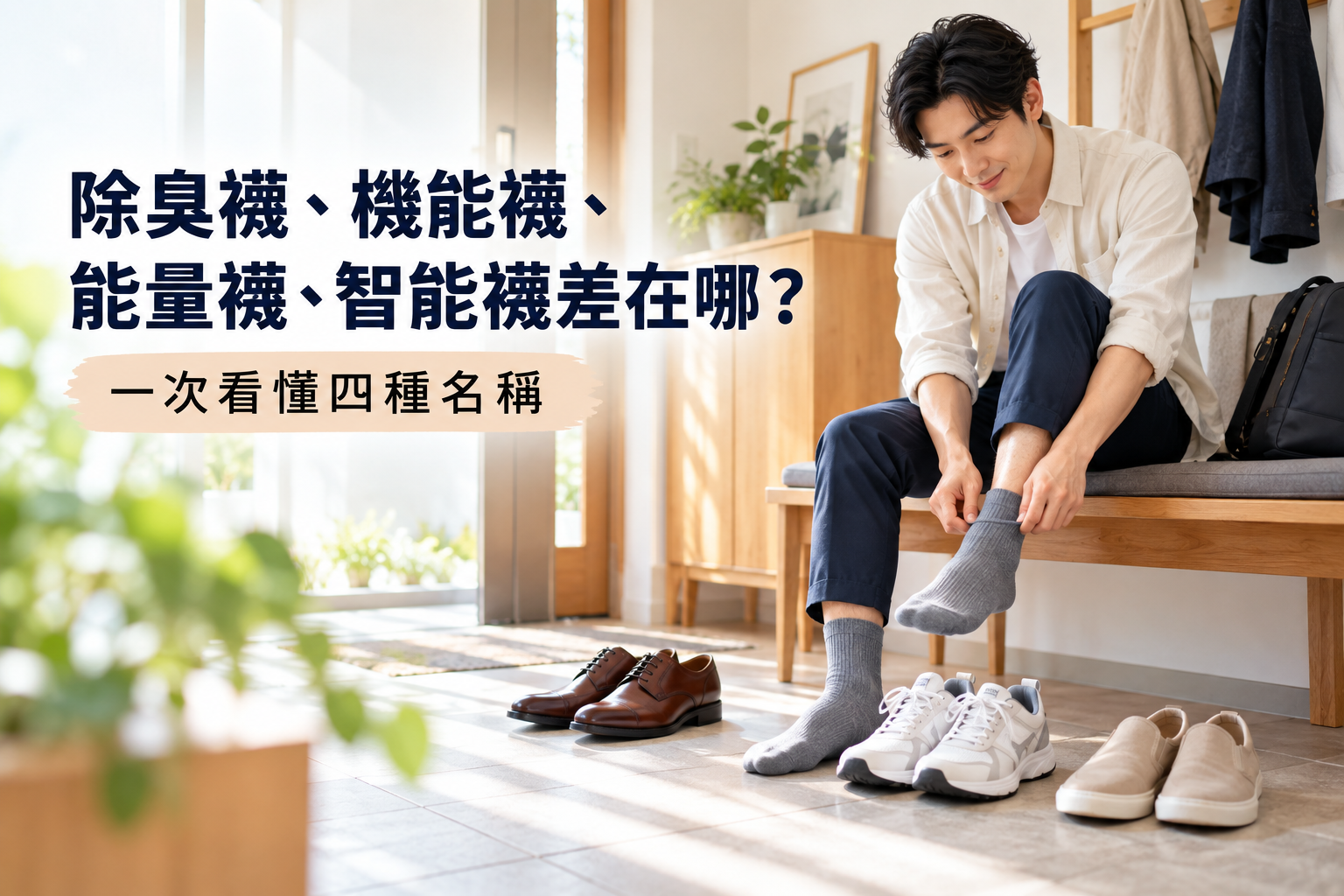 四種襪子名稱差異